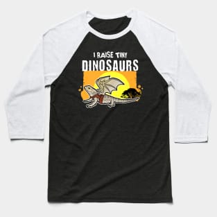 Raise Tiny Dinosaurs Baseball T-Shirt